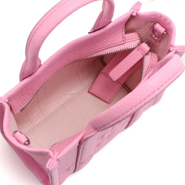 マーク・ジェイコブス トートバッグ レディース MARC JACOBS THE MICRO TOTE レザー ベトナム H053L01RE22 FLURO CANDY PINK ピンク系 バッグ 軽量 手提げ ブランド 高級 おしゃれ プレゼント 女性 実用的 かわいい