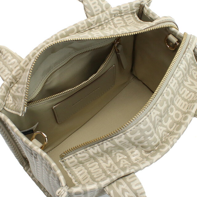 マーク・ジェイコブス トートバッグ レディース MARC JACOBS THE MINI TOTE レザー ベトナム 2S3HTT001H03 KHAKI カーキ ベージュ系 バッグ 軽量 手提げ ブランド 高級 おしゃれ プレゼント 女性 実用的 かわいい