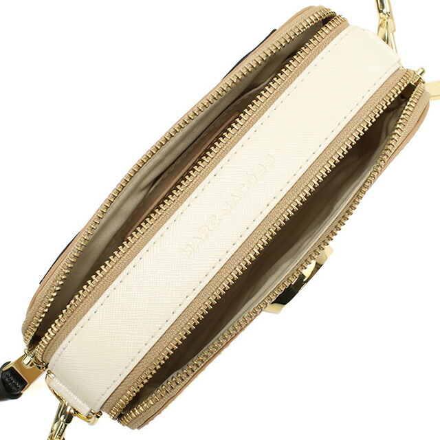 マーク・ジェイコブス 斜め掛け ショルダーバッグ レディース MARC JACOBS THE SNAPSHOT ベトナム 2S3HCR500H03 CAMEL MULTI ブラウン系 マルチカラー バッグ 斜めがけ ブランド 高級 おしゃれ プレゼント 女性 実用的 かわいい