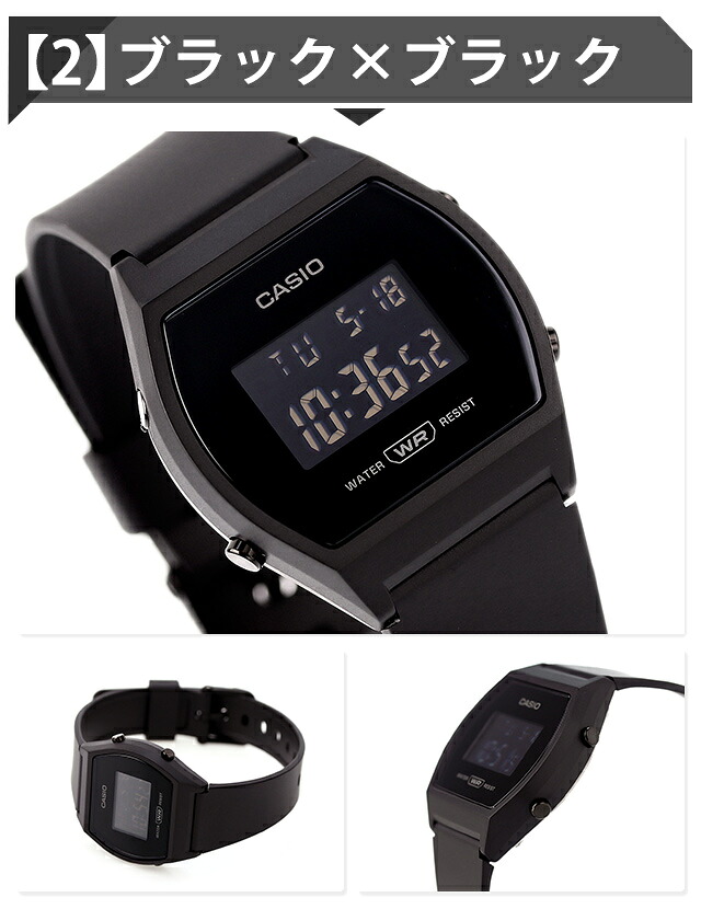 カシオ CASIO クォーツ 電池式 LW-204 スタンダード チプカシ レディース 腕時計 ブランド デジタル 選べるモデル (選べるチプカシ+缶バッジ+ラッピング+出荷前電池交換無料)ギフトセット プレゼント 実用的