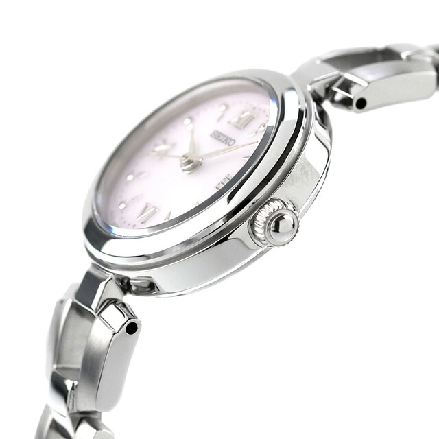 セイコーセレクション Sシリーズ ブレスレット ソーラー 腕時計 ブランド レディース SEIKO SELECTION SWFA209 アナログ ベビーピンク おしゃれ 防水 軽い 華奢 かわいい プレゼント 女性 実用的