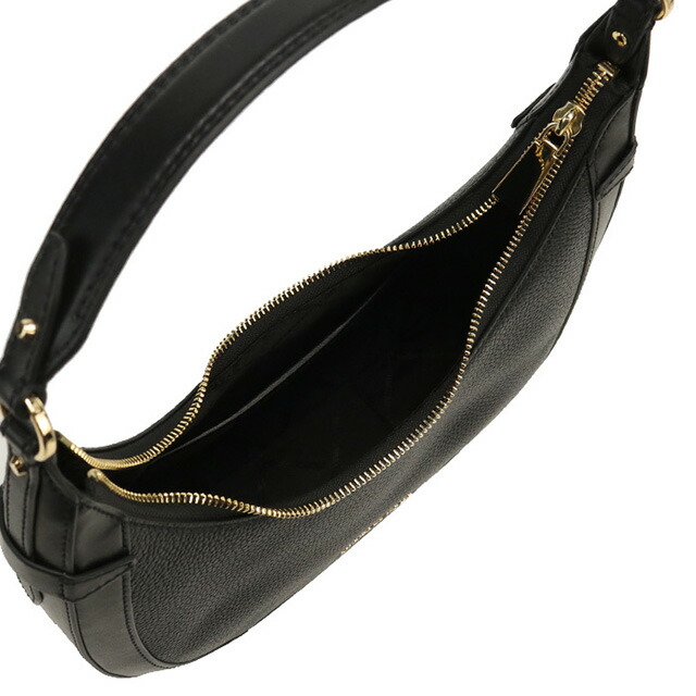 マイケル・コース ショルダーバッグ セミショルダー レディース MICHAEL KORS PRESTON レザー バングラデシュ 30S4G0PL5L BLACK ブラック バッグ 斜めがけ ブランド 高級 おしゃれ プレゼント 女性 実用的 かわいい