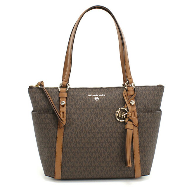 マイケルコース トートバッグ レディース ブランド MICHAEL KORS SULLIVAN 30T0GNXT2B ブラウン バッグ 軽量 手提げ 高級 おしゃれ プレゼント 女性 実用的 かわいい