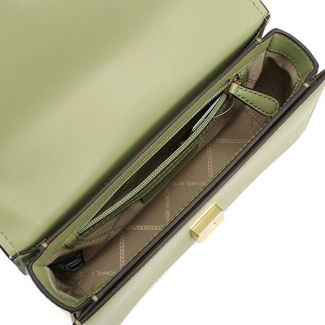 マイケル・コース ハンドバッグ レディース ブランド MICHAEL KORS DELANCEY レザー カンボジア 30T4GD8S6L LIGHT SAGE グリーン系 バッグ 軽量 小さめ 手提げ 高級 おしゃれ プレゼント 女性 実用的 かわいい