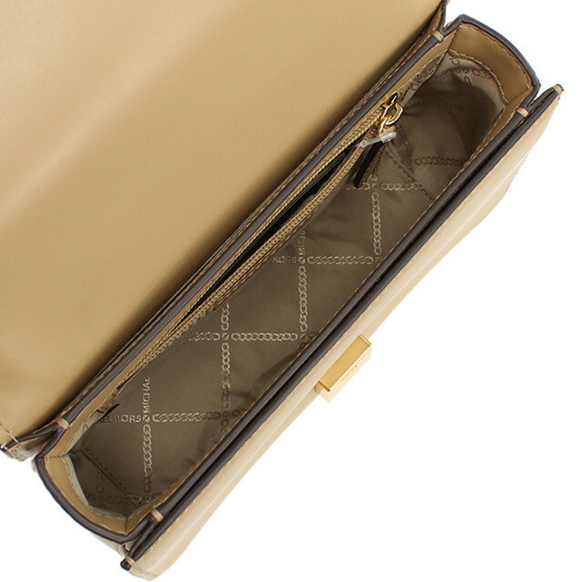 マイケル・コース ハンドバッグ レディース MICHAEL KORS DELANCEY レザー カンボジア 30T4GD8S6L CAMEL ベージュ系 バッグ 軽量 小さめ 手提げ ブランド 高級 おしゃれ プレゼント 女性 実用的 かわいい