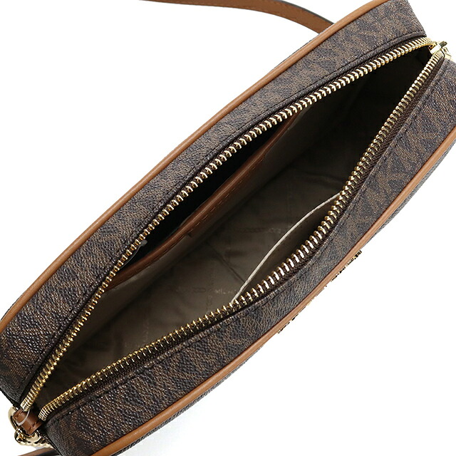 マイケルコース 斜め掛け ショルダーバッグ レディース ブランド MICHAEL KORS JET SET 32F1GJ6C7B ブラウン
