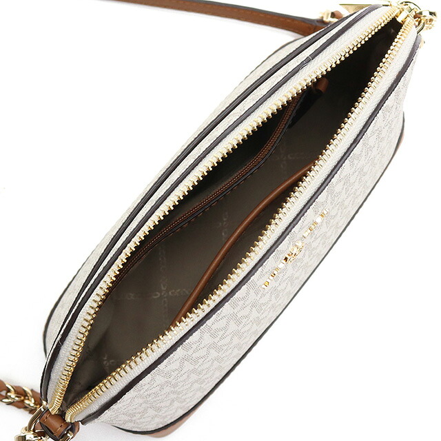 マイケル・コース 斜め掛け ショルダーバッグ レディース ブランド MICHAEL KORS JET SET CHARM フィリピン 32T1GT9C3B VANILLA-ACRN ホワイト系 バッグ