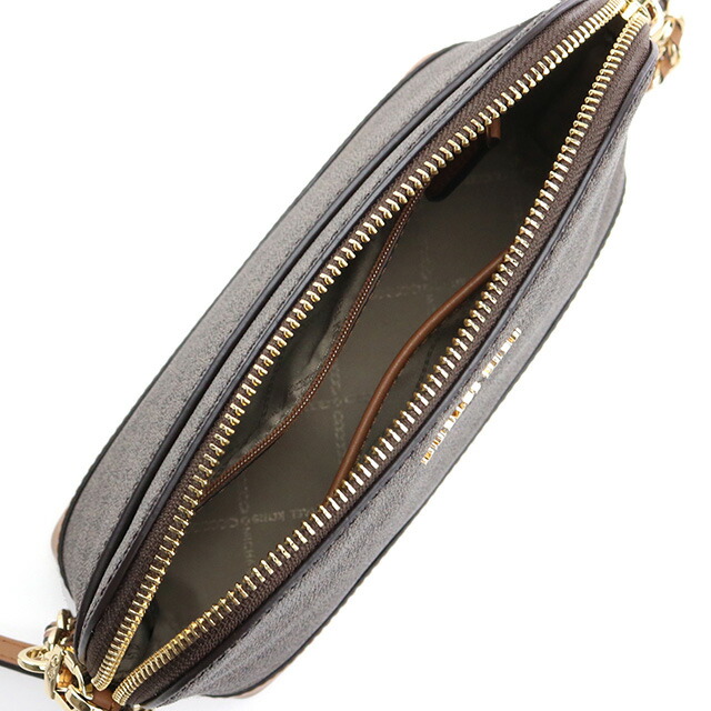 マイケル・コース 斜め掛け ショルダーバッグ レディース ブランド MICHAEL KORS JET SET CHARM フィリピン 32T1GT9C3B BRN-ACORN ブラウン系 バッグ