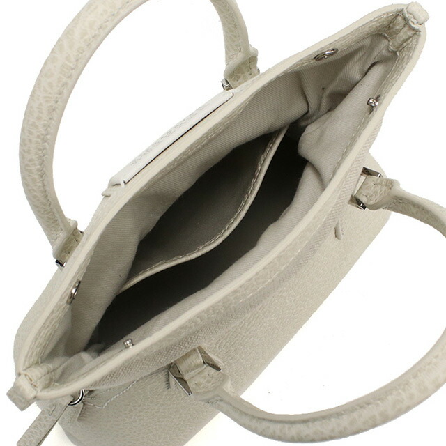 メゾンマルジェラ ハンドバッグ レディース ブランド Maison Margiela レザー イタリア S56WG0081 グレー系 バッグ 軽量 小さめ 手提げ 高級 おしゃれ プレゼント 女性 実用的 かわいい