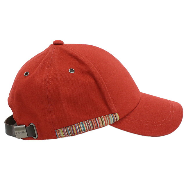 ポール・スミス キャップ メンズ ブランド Paul Smith コットン100% M1A385F レッド系 小物 選べるモデル プレゼント 実用的