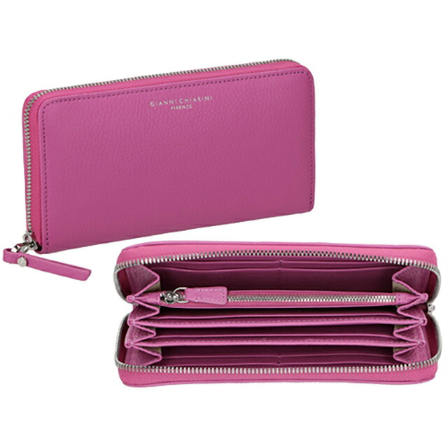 ジャンニキアリーニ 長財布 メンズ レディース ブランド GIANNI CHIARINI PF 5042 GRN ピンク ウォレット 高級 おしゃれ プレゼント 実用的