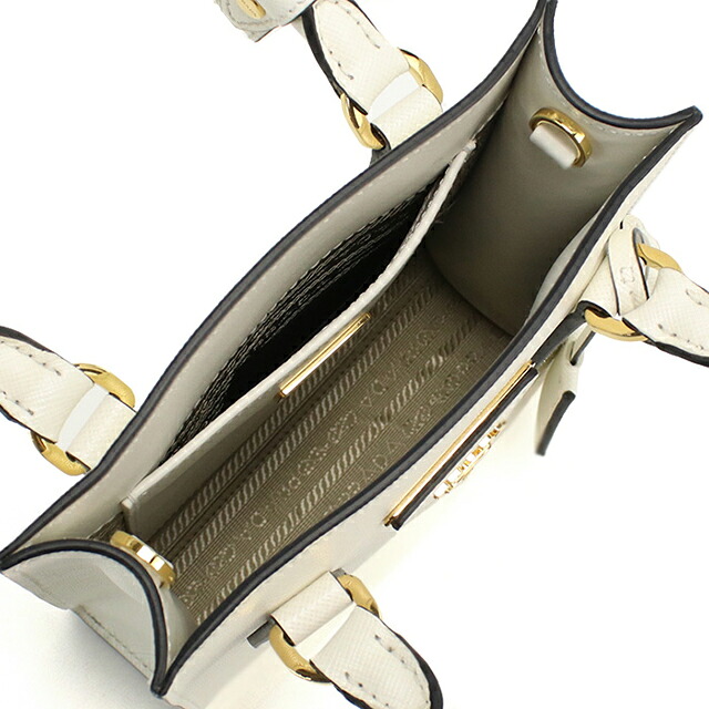 プラダ ハンドバッグ レディース ブランド PRADA 1BA358 BIANCON 軽量 小さめ 手提げ 高級 おしゃれ プレゼント 女性 実用的 かわいい