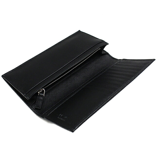 プラダ 長財布ニ折小銭入付き メンズ ブランド PRADA 2MV836 NERO
