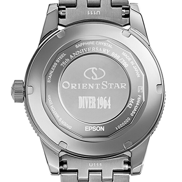 オリエントスター Sports Collection M42 Diver 1964 1st Edition F6 Date 200m 自動巻き 腕時計 ブランド メンズ 数量限定 ダイバーズウォッチ ORIENT STAR RK-AU0503N アナログ ブラックグラデーション 黒 日本製 おしゃれ 防水 プレゼント 男性 実用的