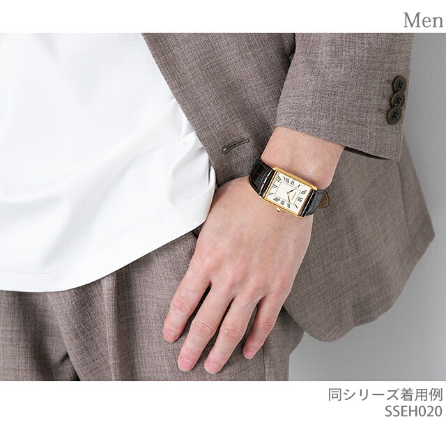 セイコーセレクション nano・universe Special Edition クォーツ 電池式 腕時計 ブランド メンズ 流通限定モデル SEIKO SELECTION SSEH020 アナログ ゴールド おしゃれ 防水 プレゼント 男性 実用的