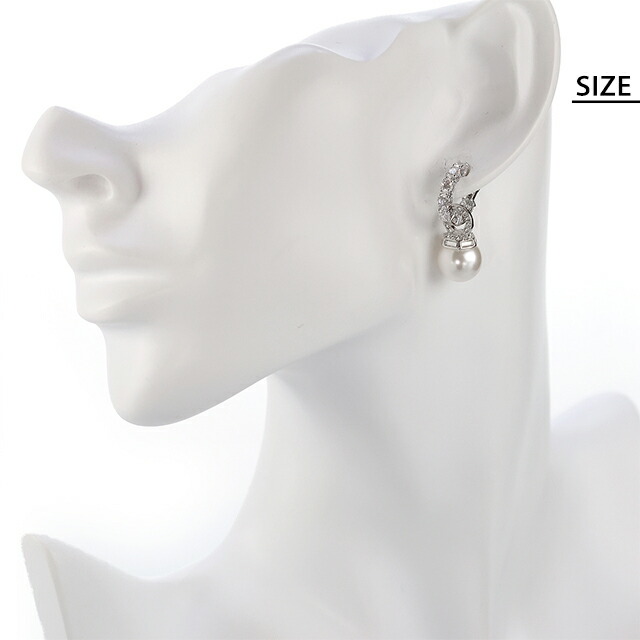 スワロフスキー ピアス レディース ブランド SWAROVSKI Matrix フープ スワロフスキー 両耳用 5691716 シルバー アクセサリー