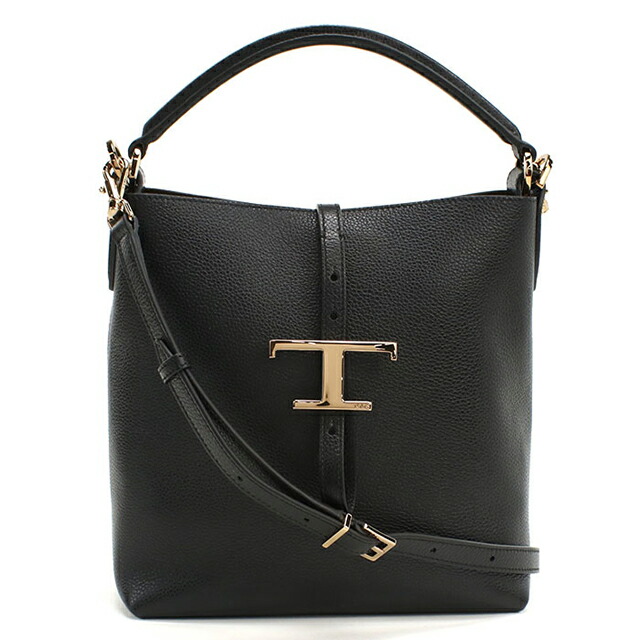 トッズ ショルダーバッグ レディース ブランド TOD'S 2WAY レザー XBWTSEK0100 ブラック 斜めがけ 高級 おしゃれ プレゼント 女性 実用的 かわいい