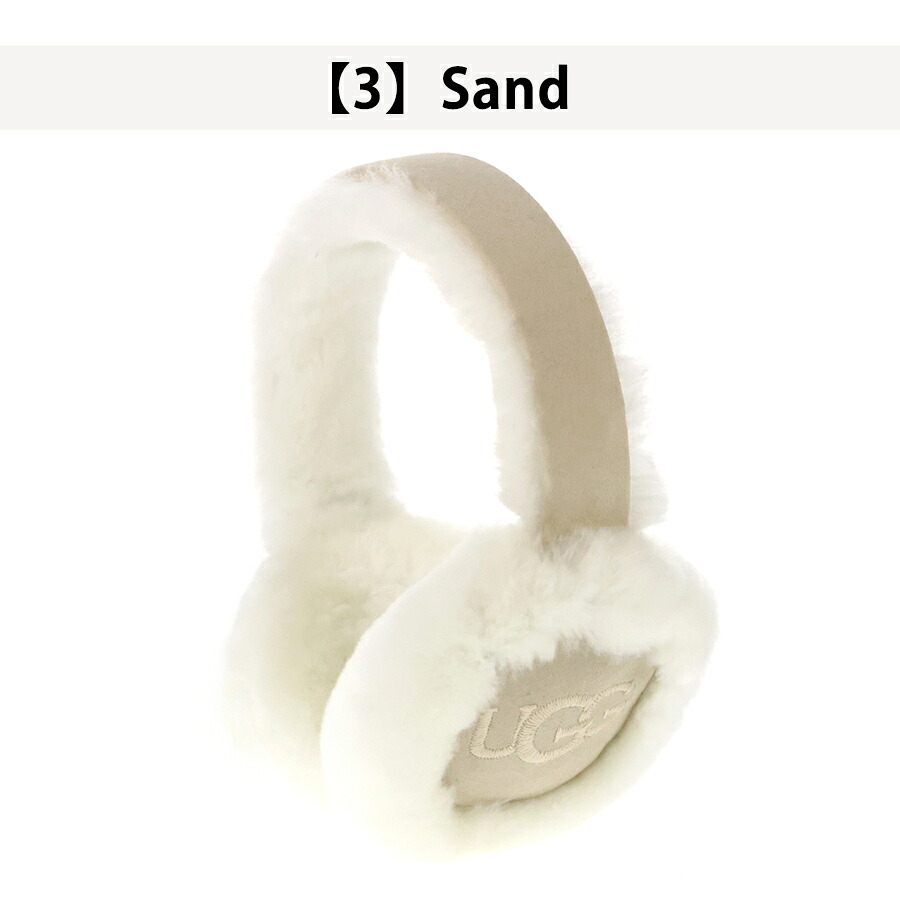UGG アグ イヤーマフ イヤマフ 耳当て 正規BOX付属 海外正規品 レディース 20955 SHEEPSKIN シープスキン ボア ファー ロゴ 防寒 ふわふわ あったか ブランド ギフト クリスマス プレゼント 送料無料 選べるモデル