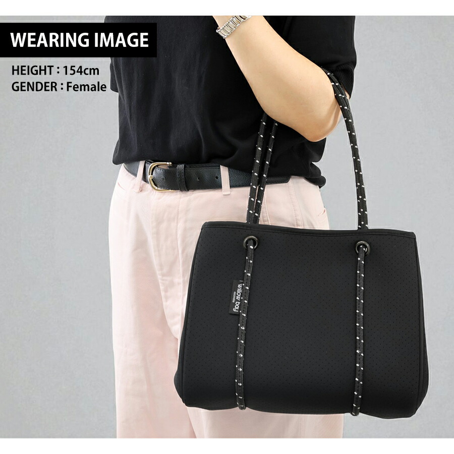 ウィローベイ トートバッグ レディース ブランド WILLOWBAY DAYDREAMER MINI ネオプレントートバッグ（クロージャー付き） マザーズバッグ ポーチ 1080 BLACK バッグ 軽量 手提げ 高級 おしゃれ プレゼント 女性 実用的 かわいい