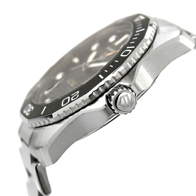 タグ・ホイヤー アクアレーサー プロフェッショナル300 デイト 43mm 自動巻き 腕時計 ブランド メンズ TAG Heuer WBP201A.BA0632 アナログ ブラック 黒 おしゃれ 防水 プレゼント 男性 実用的