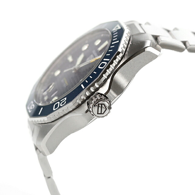 タグ・ホイヤー アクアレーサー プロフェッショナル300 デイト 43mm 自動巻き 腕時計 ブランド メンズ TAG Heuer WBP201B.BA0632 アナログ ブルー おしゃれ 防水 プレゼント 男性 実用的