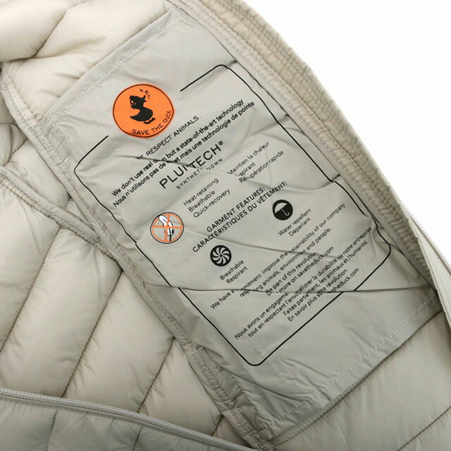セイブ ザ ダック SAVE THE DUCK MIRI ダウンジャケット D47180W-40019-RAINYBEIGE-0 レディース ダウンジャケット ブランド
