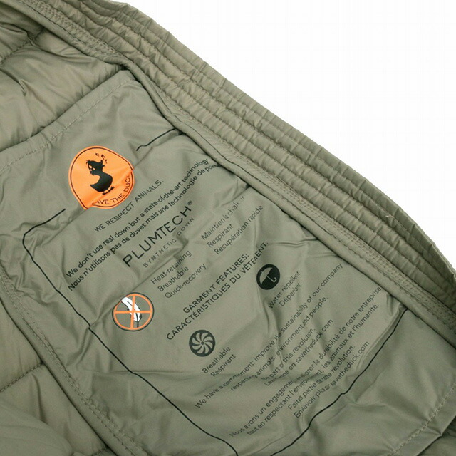 セイブ ザ ダック SAVE THE DUCK MIRI ダウンジャケット D47180W-40021-ELEPHANTGREY-1 レディース ダウンジャケット ブランド