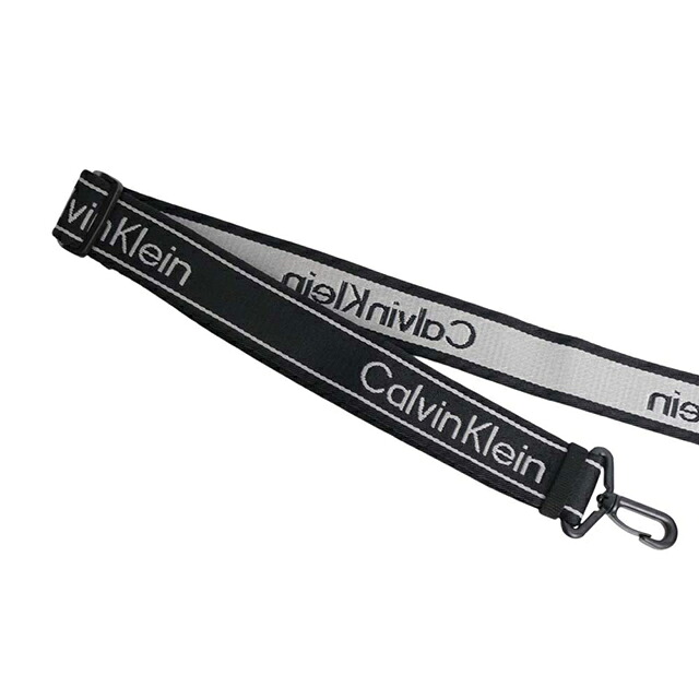 カルバンクライン CALVIN KLEIN BOLD LOGO WEBBING SLING ショルダーバッグ lv04d3449g-ub1 メンズ BLACK ブランド 斜めがけ ブランド 高級 おしゃれ プレゼント 男性 実用的 かっこいい