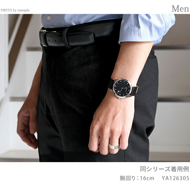 グッチ Gタイムレス スリム ダイヤモンド メンズ 腕時計 YA126305 GUCCI ブラック 高級 ブランド おしゃれ 防水 プレゼント 男性 実用的
