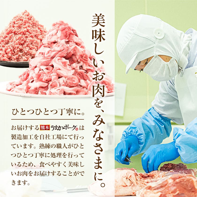 訳あり 豚肉 切り落とし 1.8kg 300g×6袋 豚 細切れ こま切れ 肉じゃが 小分け うまかポーク ぶた肉 真空パック 簡易包装 《7-14営業日以内に発送予定(土日祝日除く)》