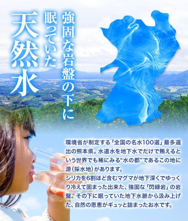 【新発売】 水 2L 10本 熊本 純 イオン 天然水 ラベルレス くまモン箱 飲料水 国産 ナチュラルミネラルウォーター くまモン 【1-3営業日以内に発送予定（土日祝除く）】