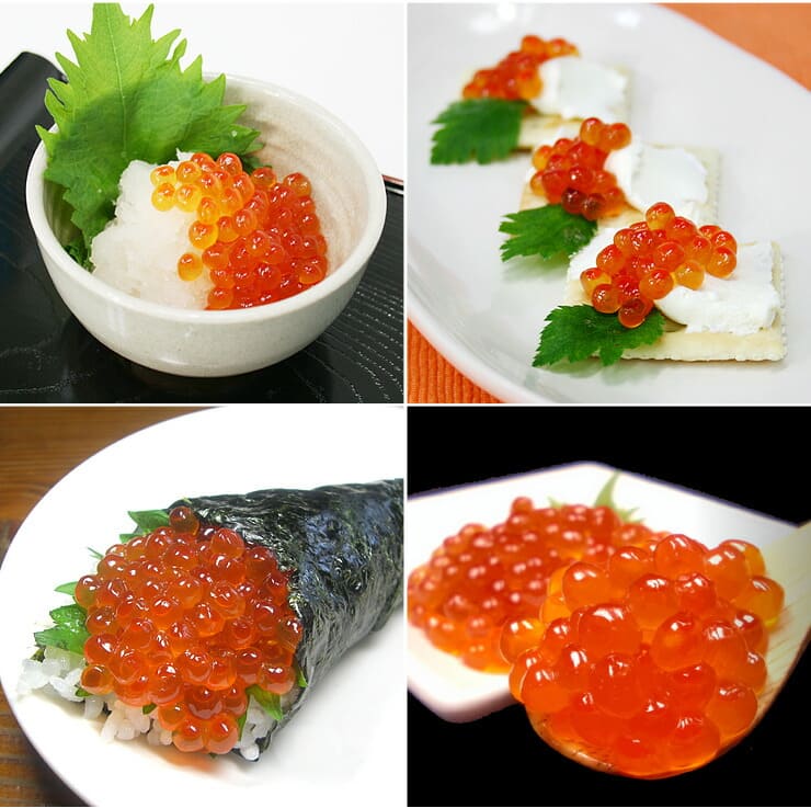 いくら醤油漬け 70g×8パック [イクラ70-8p]