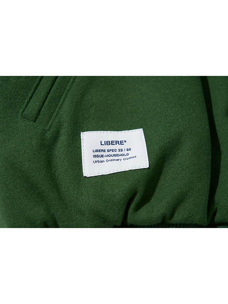 LIBERE Unisex ジャケット 225123 GREEN
