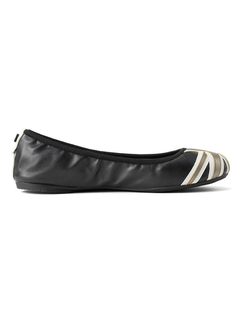 BUTTERFLY TWISTS JACQUI 折りたたみ可能フラットシューズ BLK/GRY