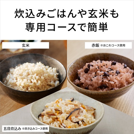 パナソニック 可変圧力IHジャー炊飯器 5.5合 SR-X710E-H ライトグレー