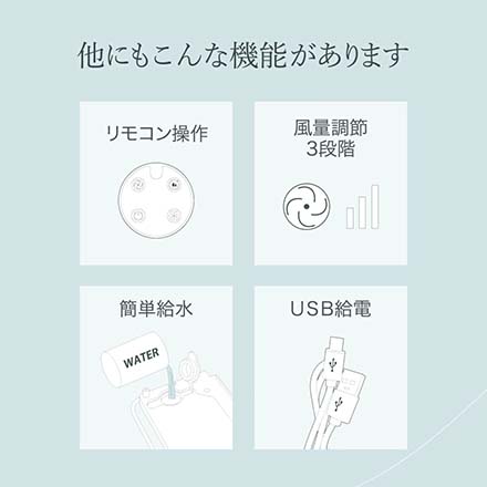 ラビーノ クールエアーミスト ブルーグレイ プロテイン付き