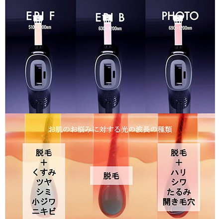 赤字超特価ドクターエルミス ゼロトリニティ家庭用脱毛器 脱毛・除毛