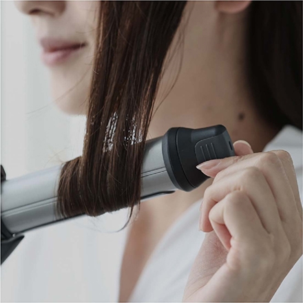 ＜VENUSiS＞ マイナスイオンカールアイロン(32mm) VAC-8032E　グレー（H）