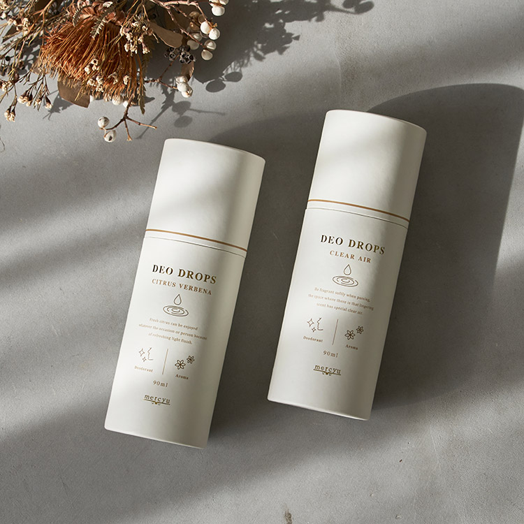 mercyu メルシーユー デオドロップス 90ml クリアエアー MRU-142