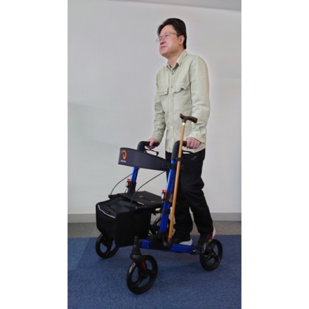 アルミ製折り畳み式 ライパットシルバーカー NEXT レッド