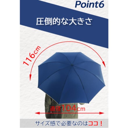 手が濡れない逆さ傘 誤操作防止自動開閉タイプ グレー