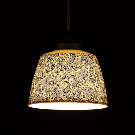 有田焼 ペンダントライトA ビートロ薔薇