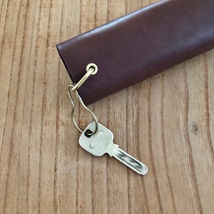 knit pin key case スミクロ