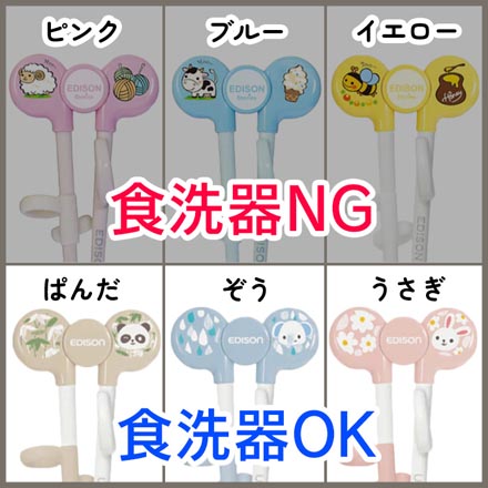 エジソンのお箸 右手用 ぱんだ