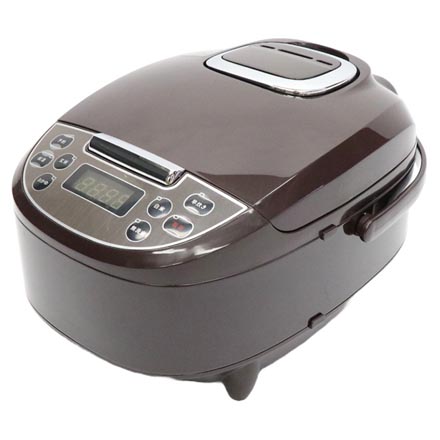 炊飯器 5合炊き 炊飯ジャー ブラウン