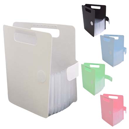 こまごまファイル 仕分けファイル ポケットファイル ミニ パステルピンク FDC