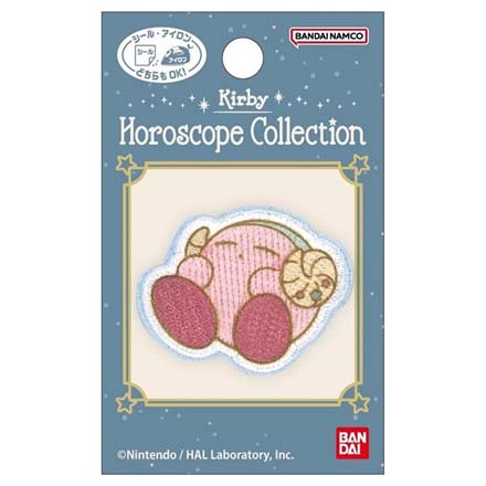 ワッペン アップリケ 星のカービィ ホロスコープコレクションワッペン 117おひつじ座