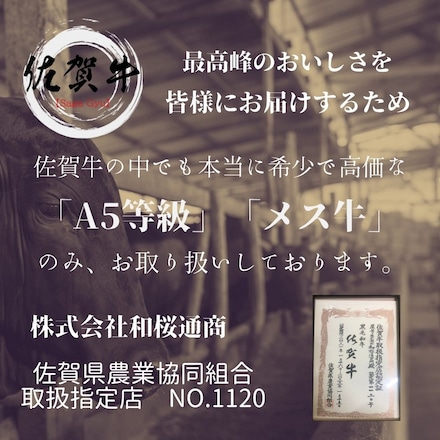 佐賀牛 焼肉セット 800g おまかせ部位4点盛り A5等級 黒毛和牛 メス牛 霜降り・ 赤身詰め合わせ