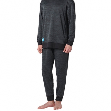 コラントッテ RESNO MAGNE リカバリーウェアPLUS ロングスリーブ AJCJC09 レスノ マグネ 長袖 シャツ 杢グレー M