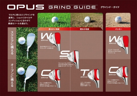 キャロウェイ OPUS クロム ウェッジ Dynamic Gold スチールシャフト Callaway オーパス ダイナミックゴールド 50度/10度/S